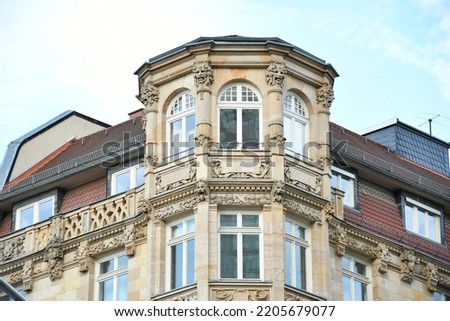 Architecture of the old German town