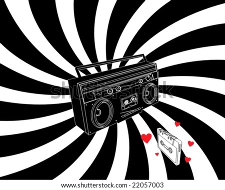 Music love background VECTOR