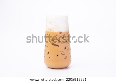 Beverage drink at the cafe, making a coffee or tea and soft drink for morning breakfast