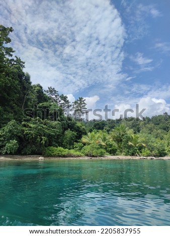 someplace in Obi Island, South Halmahera Royalty-Free Stock Photo #2205837955