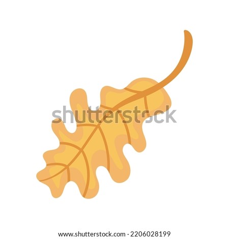 Vector clipart with autumn leaves. Illustration of cozy leaves.