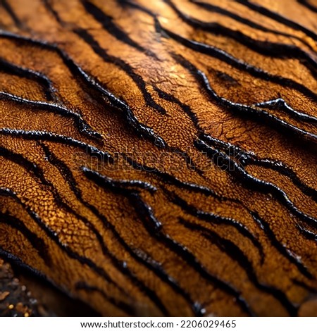 Tiger skin pattern texture background