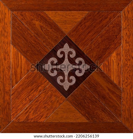 Natural wooden background, grunge parquet, flooring design texture geometric pattern.
