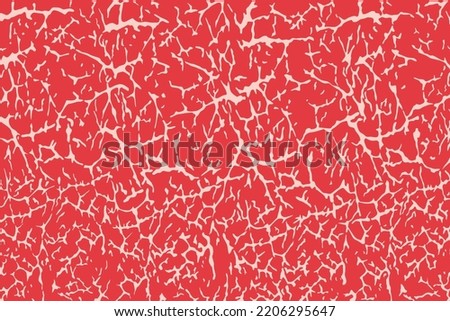 Meat marbled background. Vector illustration Royalty-Free Stock Photo #2206295647
