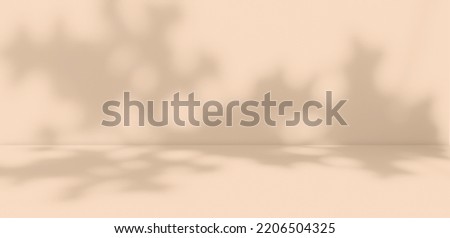 Autumn Background Podium Studio Shadow Beige Light Blurred Elegant Mockup Product Abstract Pattern Texture Design Table Cosmetic Gradient Pastel Minimal Template Kitchen Loft Scene Stage Backdorp.