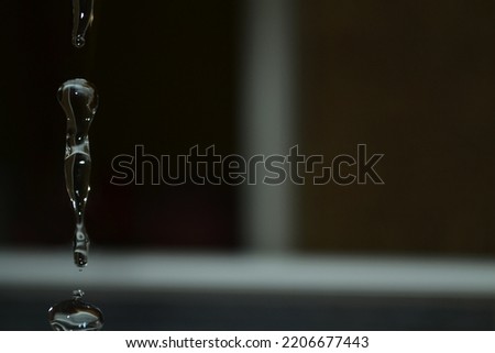 Water drops. Water drops close-up, macro photo.