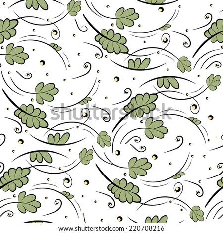 Vector seamless floral pattern 