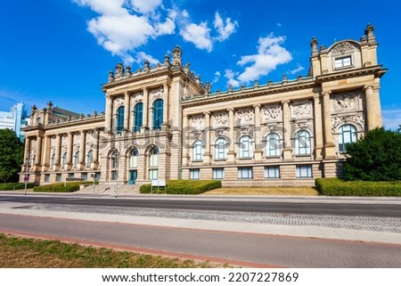 Lower Saxony State Museum or Landesmuseum is a museum in Hanover city, Germany Royalty-Free Stock Photo #2207227869