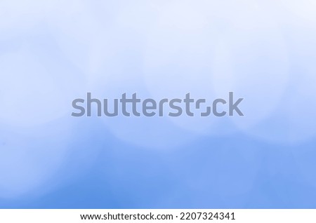 Blue tone bokeh background blur soft