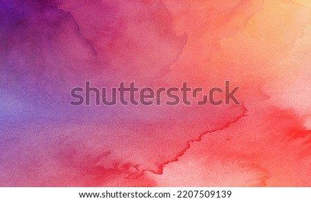 Water color Background multi colored Royalty-Free Stock Photo #2207509139