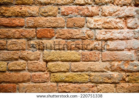 old brick wall texture grunge background