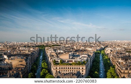 Paris Panorama view