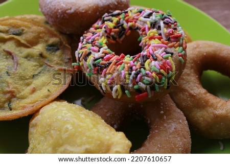 cake flour donut circle seres