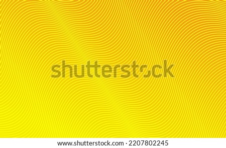abstract yellow wavy line style background