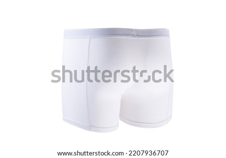 Men's briefs isolated on white background