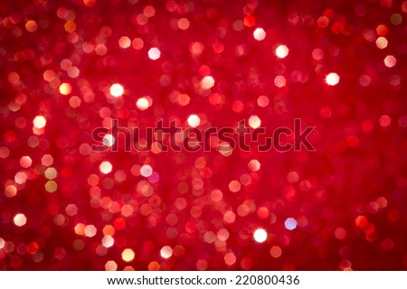 defocused abstract red christmas background Royalty-Free Stock Photo #220800436