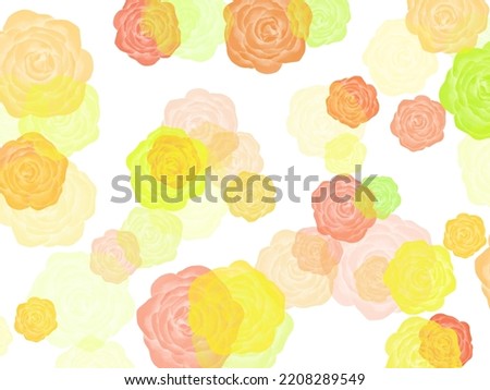 Flower Background Illustration for decoration