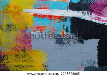 abstract background in acrylic paints