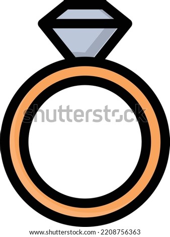 jewel Vector illustration on a transparent background. Premium quality symbols. Stroke vector icon for concept and graphic design