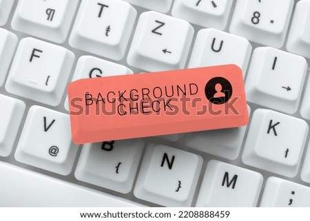Text caption presenting Background Checkway to discover issues that could affect your business. Conceptual photo way to discover issues that could affect your business