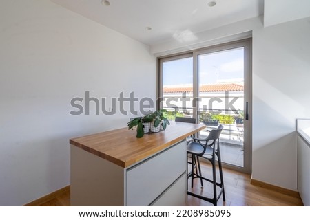 Kitchen interior photo of a home 
