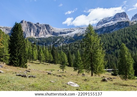 Dolomites of Brenta, Trento, Trentino, Italy Royalty-Free Stock Photo #2209155137