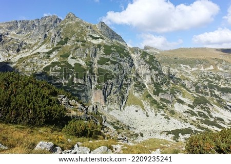 Amazing Summer landscape of Rila Mountain near Lovnitsa peak, Bulgaria
