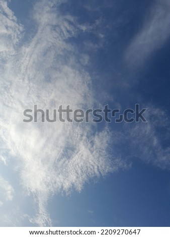 Natural sky beautiful blue and white texture background.