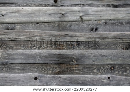 A wall of old planks