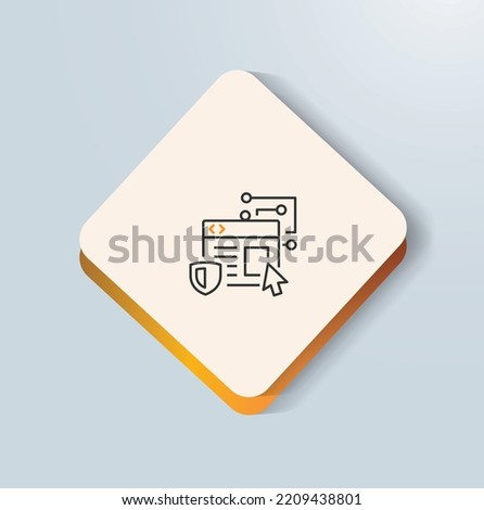 Incident Response and Remediation icon vector design Royalty-Free Stock Photo #2209438801
