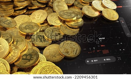 Bitcoin will become a global currency Royalty-Free Stock Photo #2209456301