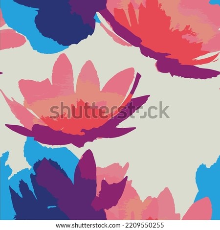 Colorful flowers vector illustration. Floral background. Nature watercolor painting. Graphic vintage plant with leaves and petals. Luxury bouquet drawing. Blossom card decoration.
