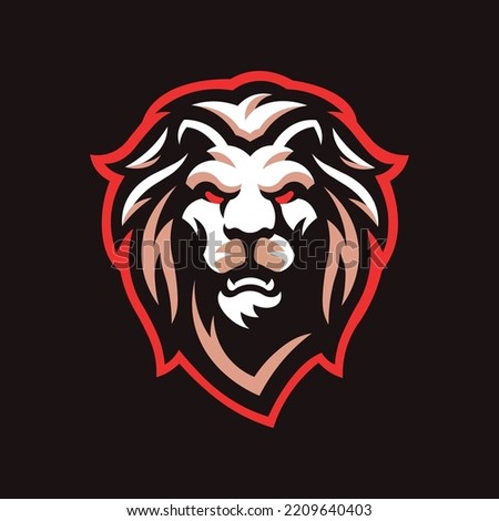 lion logo t shirt poster flyer social media post template design