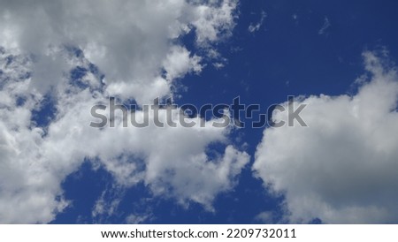 Photo of clouds with green sky