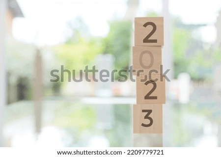 Happy new year 2023 concept, new year 2023 concept Royalty-Free Stock Photo #2209779721