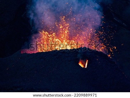 The Peak of the Furnace erupted - Le Piton de la Fournaise - 2022.10.02