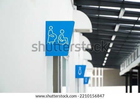 Priority Symbol Disabled Passengers Pregnant Elderly Old Man Woman Cart Wheelchair Movement Sign, Disabled Toilet Symbol Priority Seat