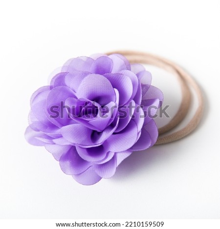 Baby flower headband fashionable artificial flowers infant head accesories Royalty-Free Stock Photo #2210159509