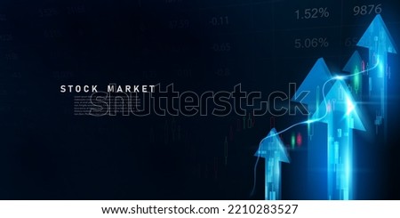 business vector illustration design Stock market charts or Forex trading charts for business and finance ideas. Royalty-Free Stock Photo #2210283527
