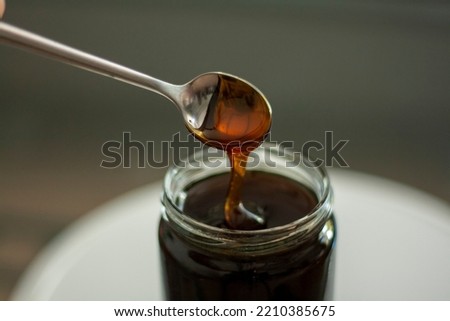 honey freshly collected by bees in the fields of Castilla Royalty-Free Stock Photo #2210385675