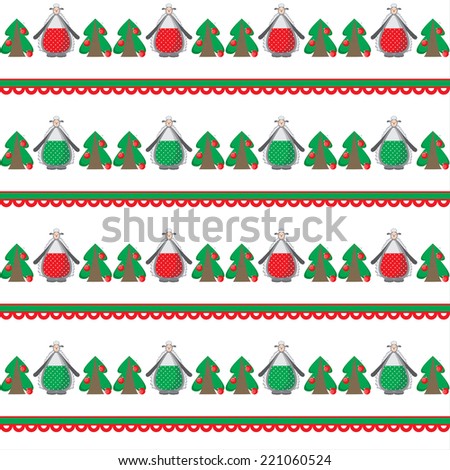 Christmas background, dance funny sheep with trees, new year's eve party, happy day, holiday
