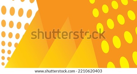 vector background wallpaper with polka dot dots and stripes in yellow, green and white colors for banners, advertising templates and blank space for writing