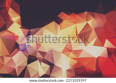 Gradient Background. Abstract color gradient. Modern blurred background. Trendy Gradientbackground. Low poly texture background