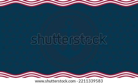 America Flag Background with copy space area. Suitable to use on American Marine Corps Birthday