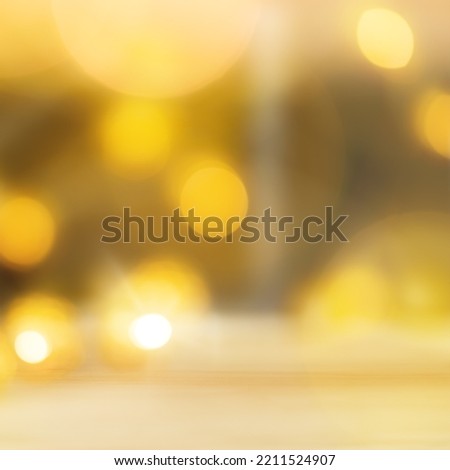 Christmas Defocused Gold Lights, abstract bokeh background