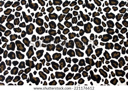 The leopard skin pattern background
