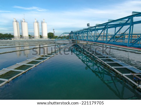 Waterworks Industry for people  Royalty-Free Stock Photo #221179705