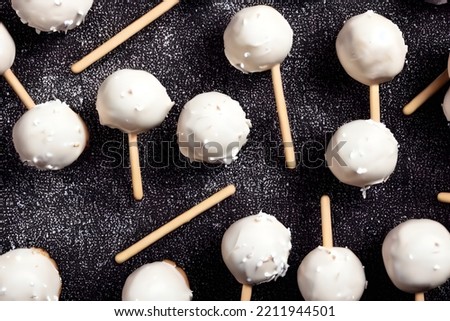 a picture of cake pops, sweet and sugary snack, high calorie food