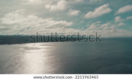 Pastel-like picture of Samal Island.