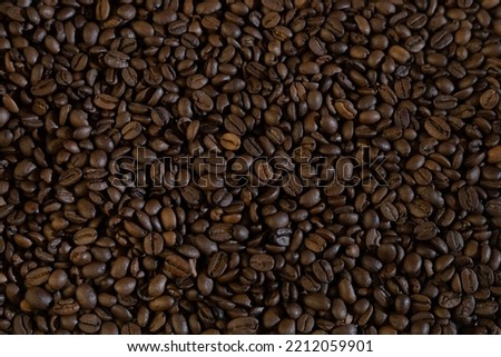 Background from brown coffee beans.